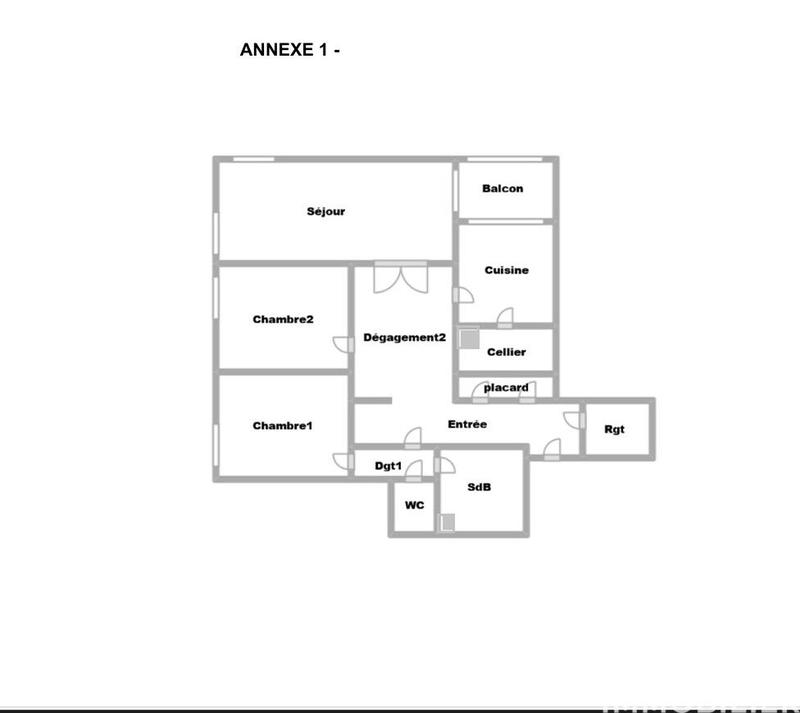 Appartement - 68 m² - 3 pièces