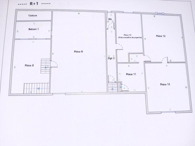 Immeuble - 320 m² - 15 pièces