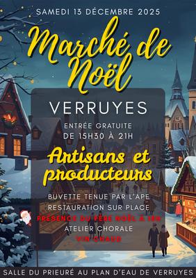 Marché de Noël de Verruyes : 2ème édition