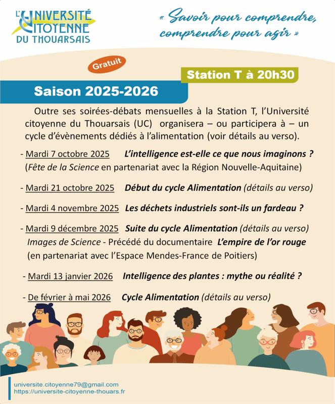 Conférence : Historique des commerces alimentaires thouarsais