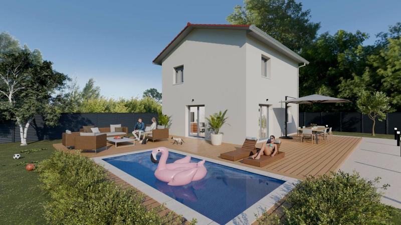 Maison - 93 m² - 4 pièces