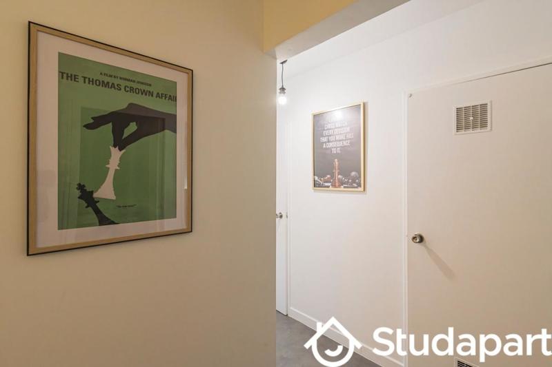 Chambre - 12 m² - 1 pièce