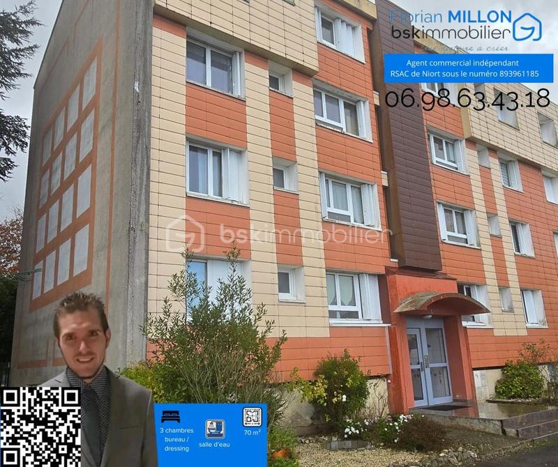 Appartement - 70 m² - 4 pièces