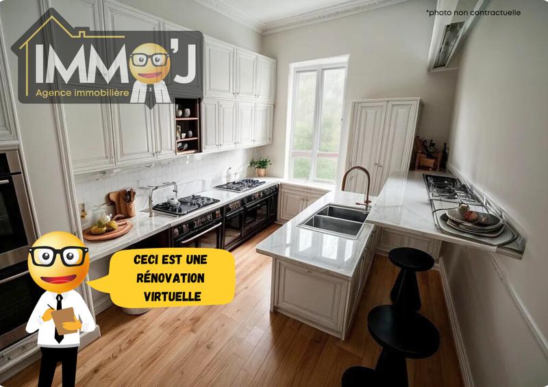 Maison - 53 m² - 4 pièces