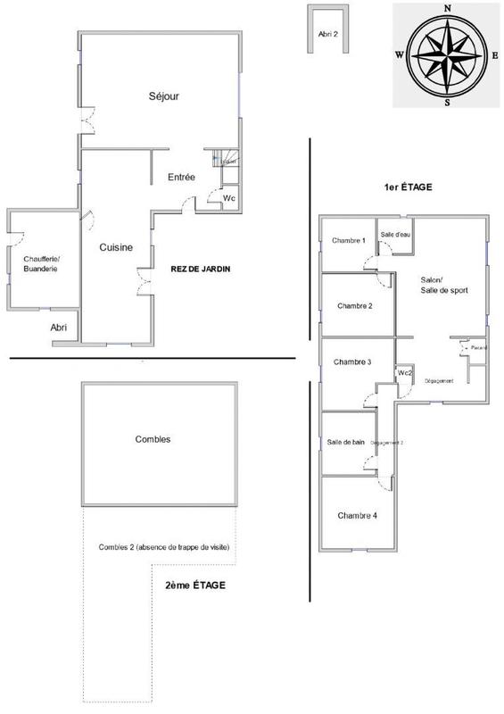 Maison - 258 m² - 8 pièces