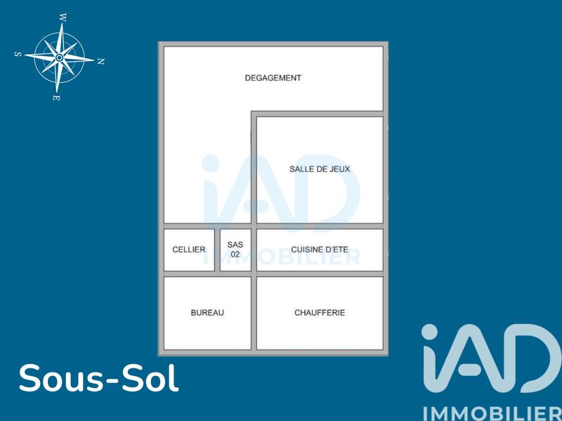 Maison - 85 m² - 4 pièces