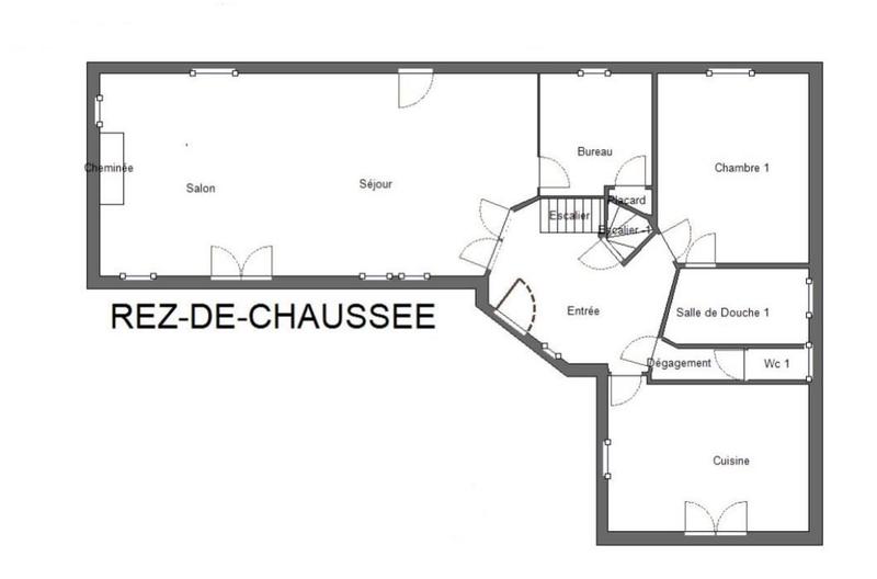 Maison traditionnelle - 176 m² - 7 pièces