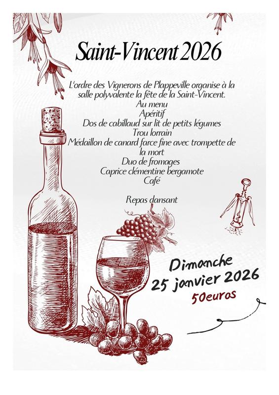 Fête de la Saint-Vincent 2026