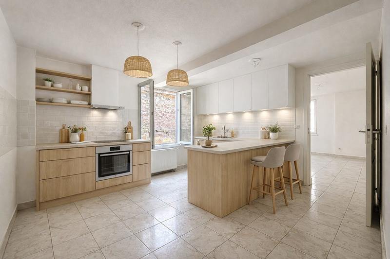 Appartement - 92 m² - 4 pièces