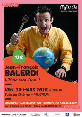 Spectacle humoristique de Jean-François Balerdi