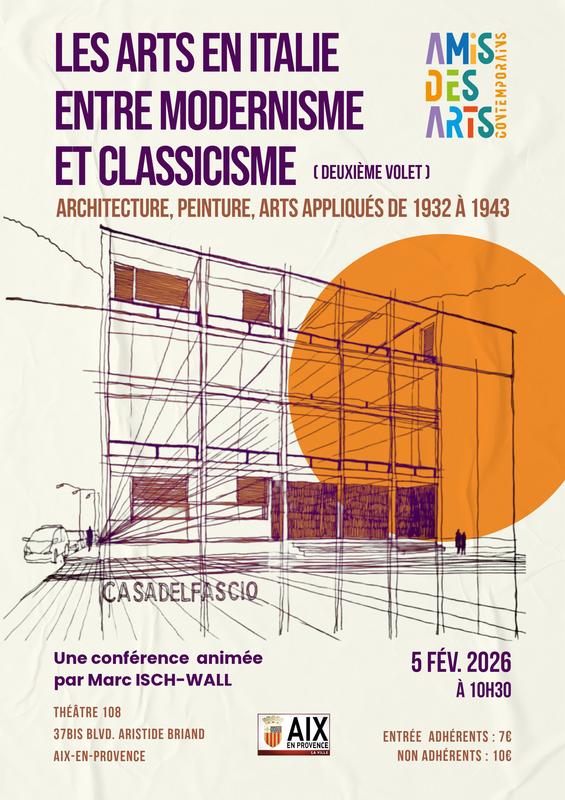 Conférence : les arts en Italie entre modernisme et classicisme