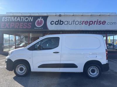 Peugeot Partner Fourgon Standard 650 Kg Bluehdi 100 s&amp;S Bvm6 Asphalt