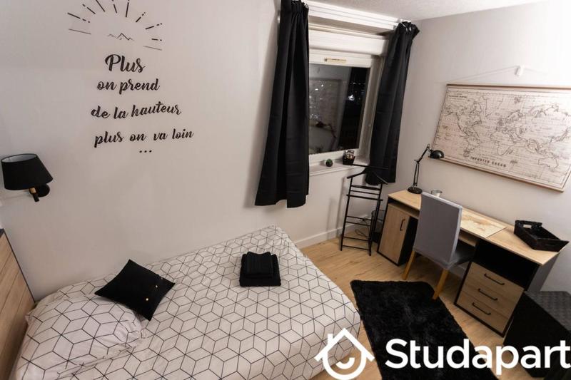 Chambre - 10 m² - 1 pièce