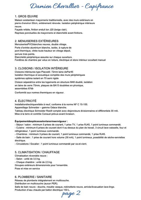 Maison - 62 m² - 3 pièces