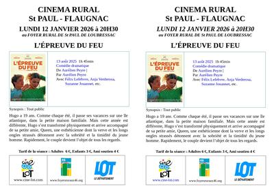 Ciné-Lot : l'épreuve du Feu