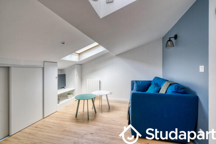 Chambre - 12 m² - 1 pièce