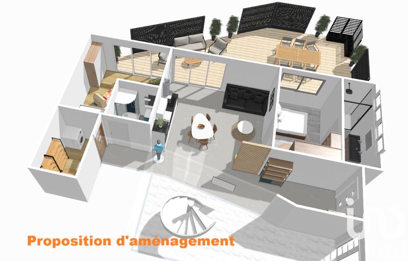 Appartement - 81 m² - 3 pièces