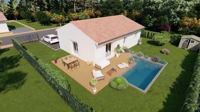 Maison - 80 m² - 4 pièces