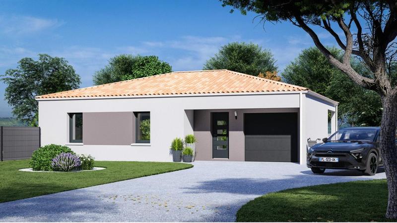 Maison - 80 m² - 5 pièces