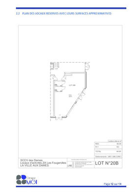 Local commercial - 84 m²