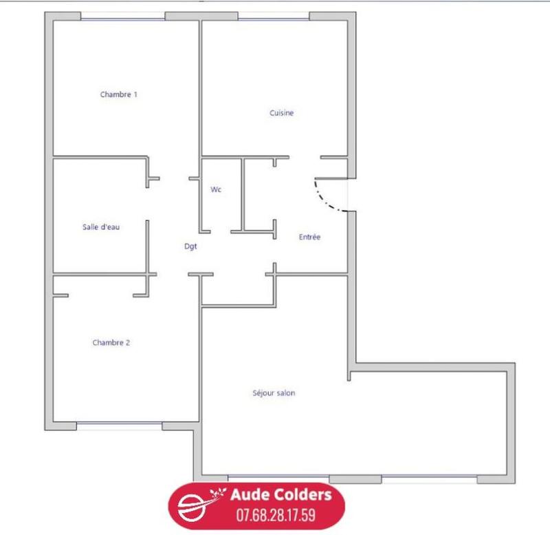 Appartement - 76 m² - 3 pièces