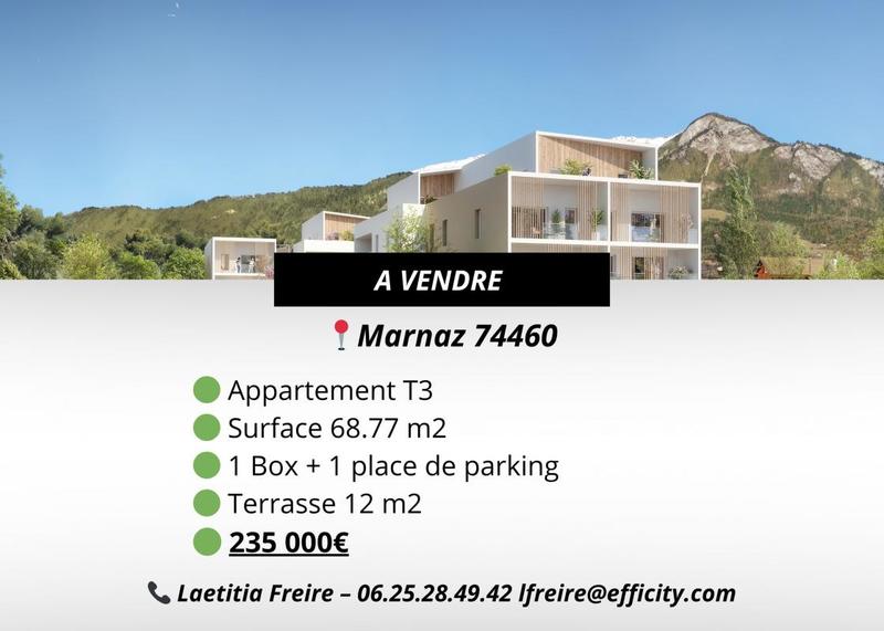 Appartement - 68 m² - 3 pièces