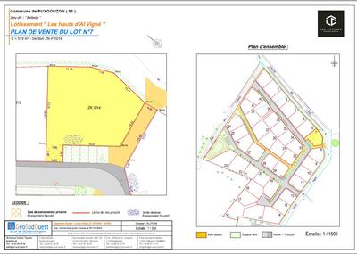 Terrain constructible - 579 m²