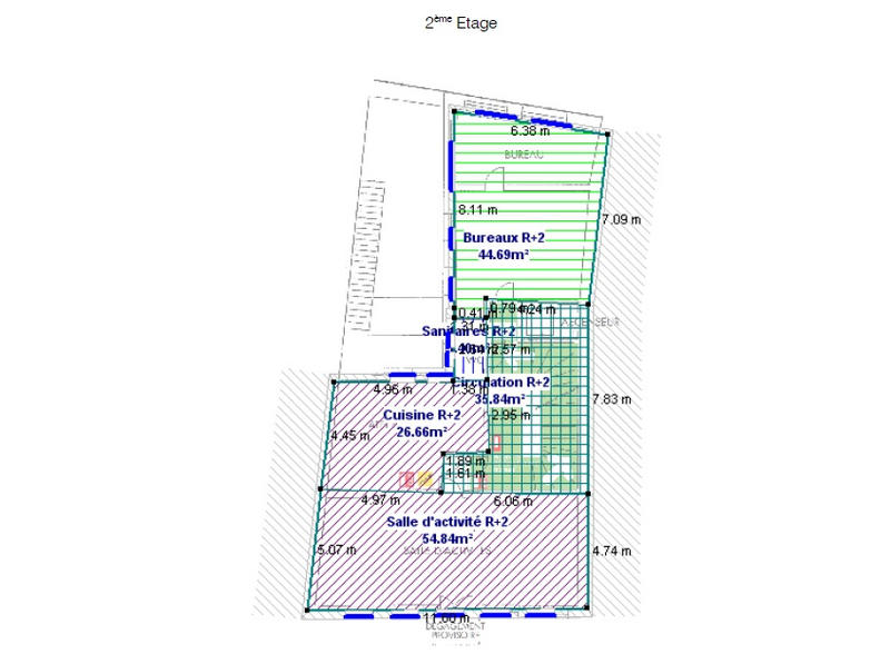 Immeuble - 468 m² - 11 pièces