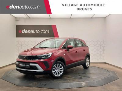 Opel Crossland 1.2 Turbo 110 ch Bvm6 Elegance