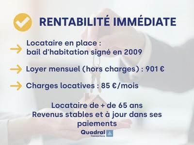 Appartement - 56 m² - 3 pièces