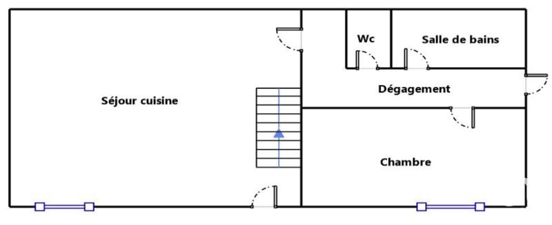 Maison - 67 m² - 2 pièces