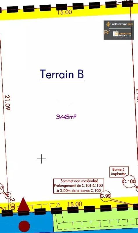 Terrain - 346 m²