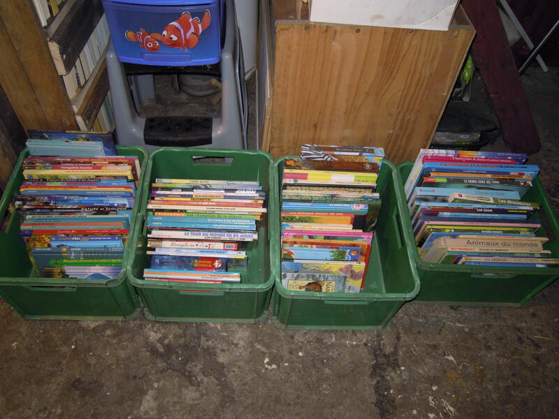 Vide-maison spécial livres