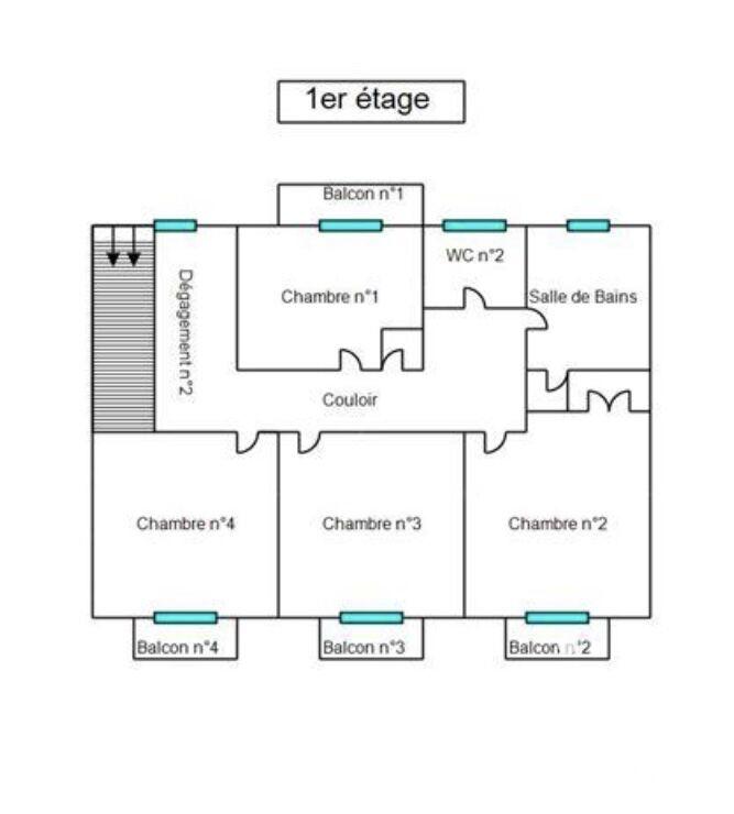 Maison - 112 m² - 5 pièces