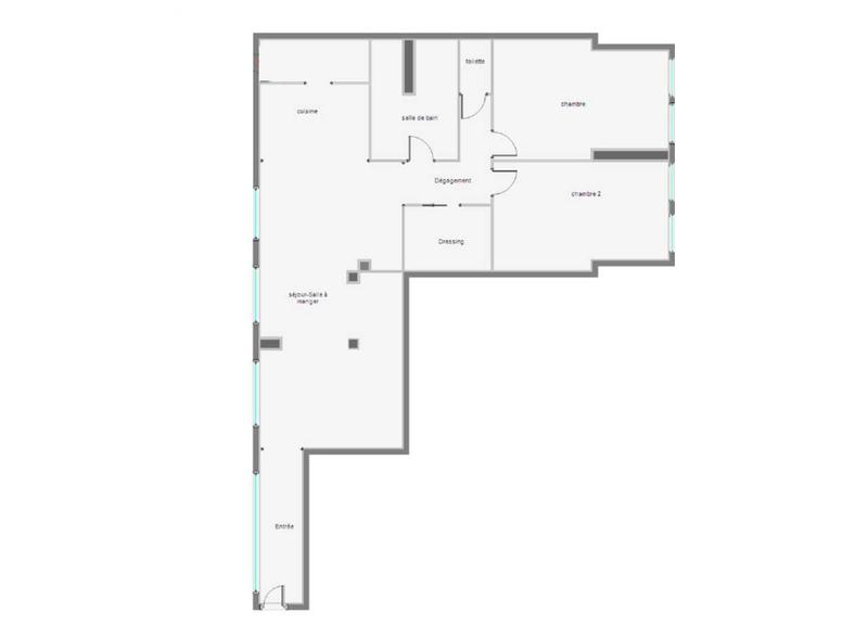 Appartement - 105 m² - 4 pièces