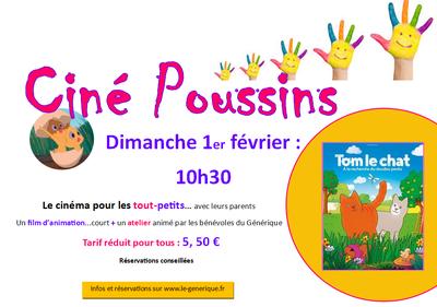 Ciné Poussins Tom le chat - à la recherche du doudou perdu