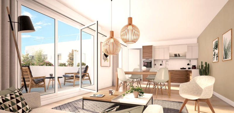 Appartement - 66 m² - 3 pièces