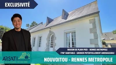 Maison - 77 m² - 4 pièces