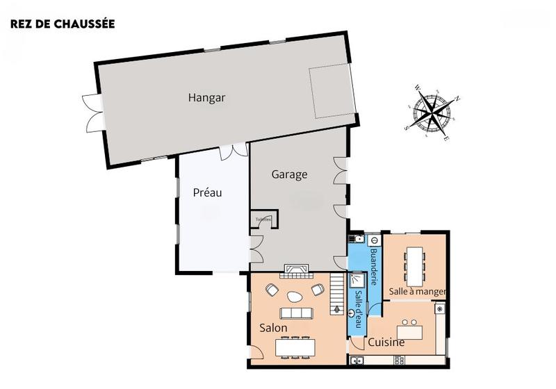 Maison traditionnelle - 150 m² - 6 pièces