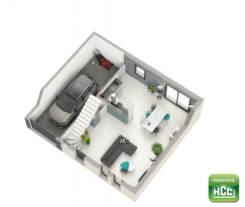 Maison - 107 m² - 5 pièces