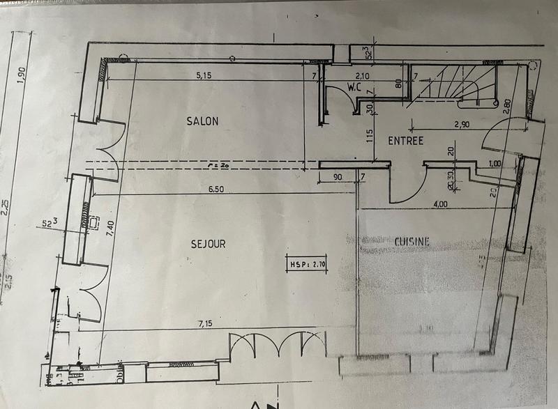 Maison ancienne - 132 m² - 5 pièces