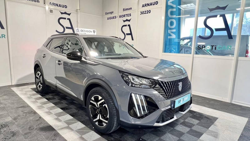 Peugeot 2008 II PureTech 100 s&amp;amp;S Bvm6 Allure Gris Sélénium