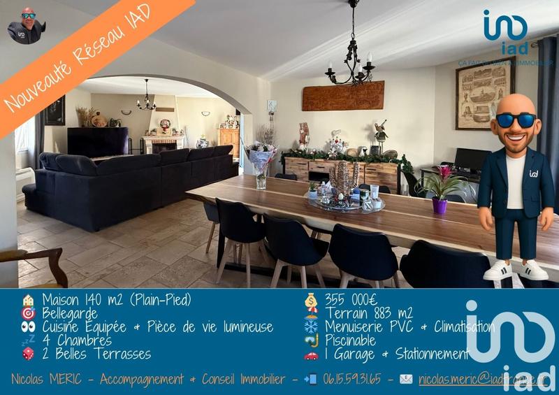 Maison - 140 m² - 5 pièces