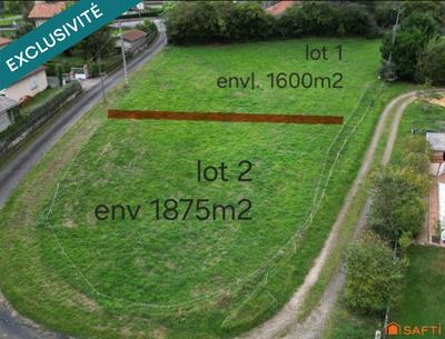 Terrain - 1 875 m²