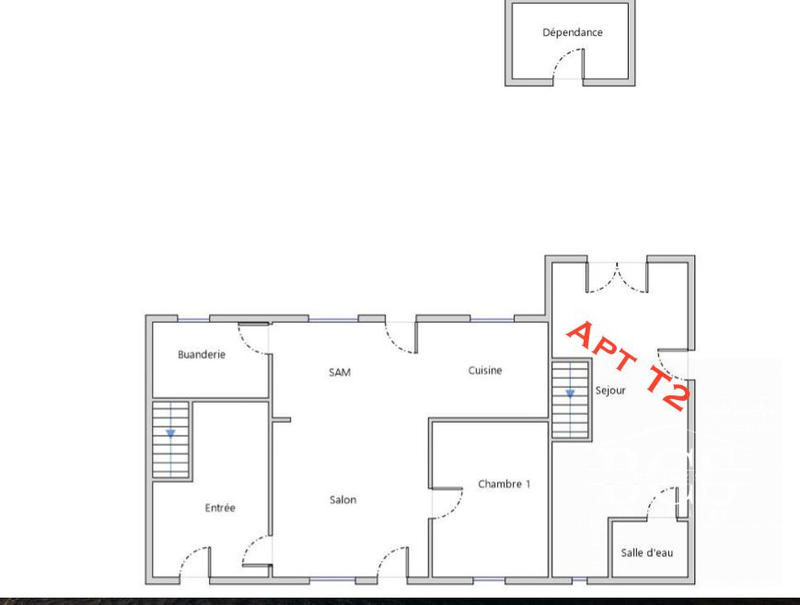 Maison - 124 m² - 8 pièces