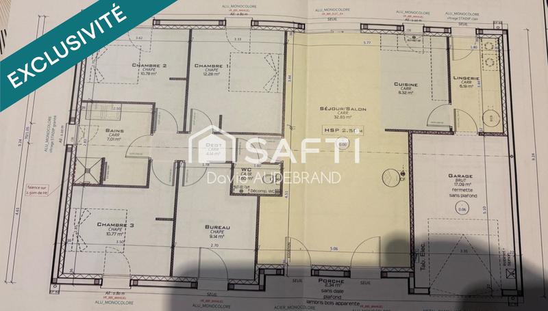 Maison - 103 m² - 6 pièces