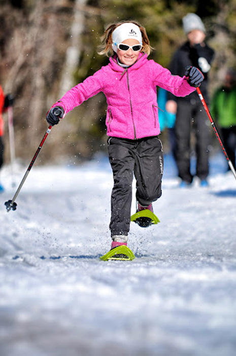 Sortie pédestre en famille
