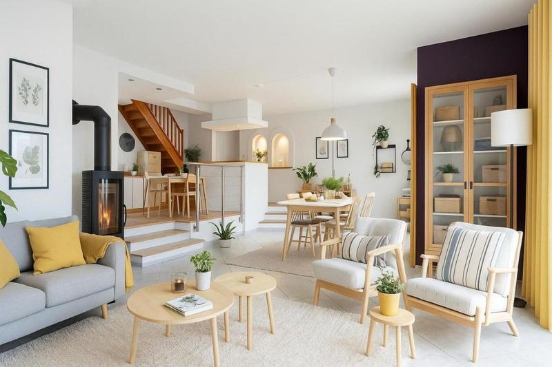 Maison - 98 m² - 4 pièces