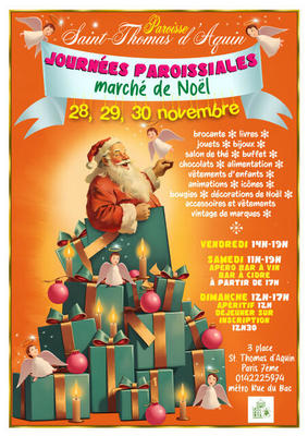 Marché de noël de la paroisse saint thomas d'aquin