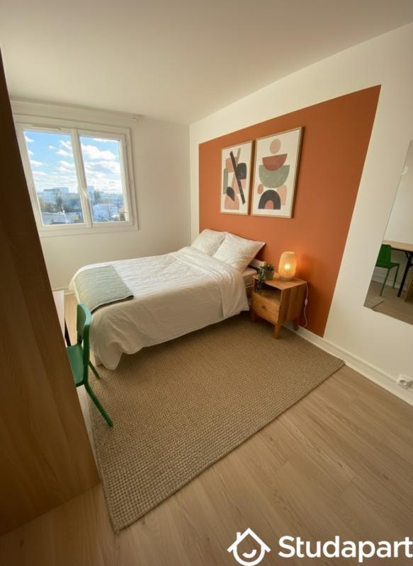 Chambre - 9 m² - 1 pièce